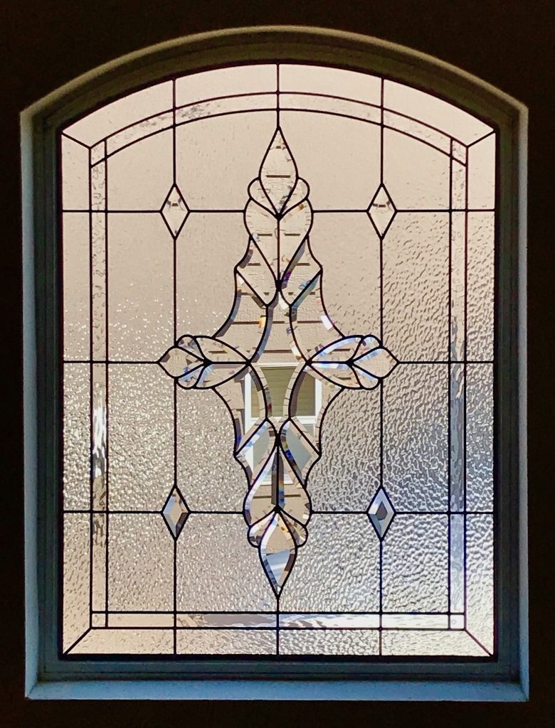 Bathroom Stained Glass window