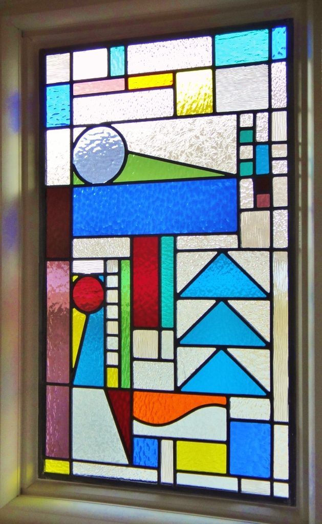 Celtic Stained Glass large abstract