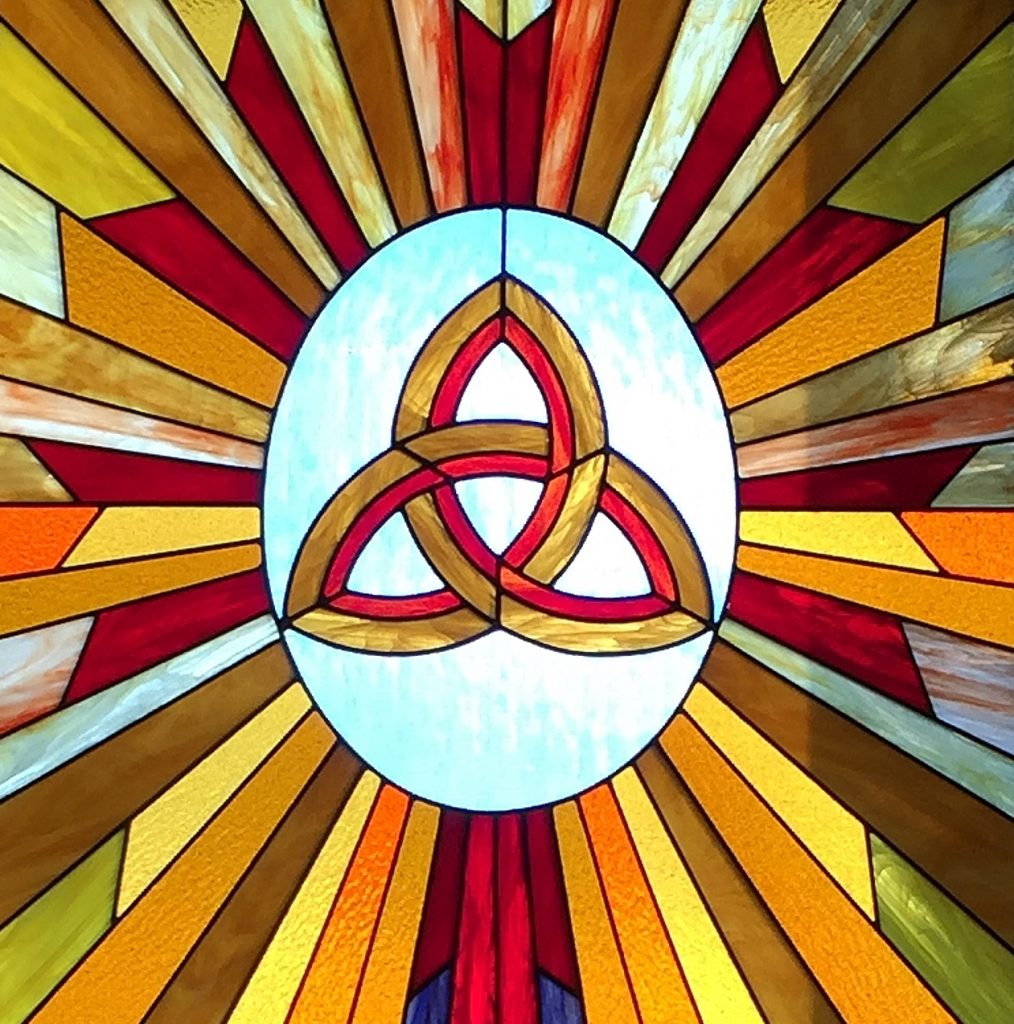 Church Stained Glass Celtic
