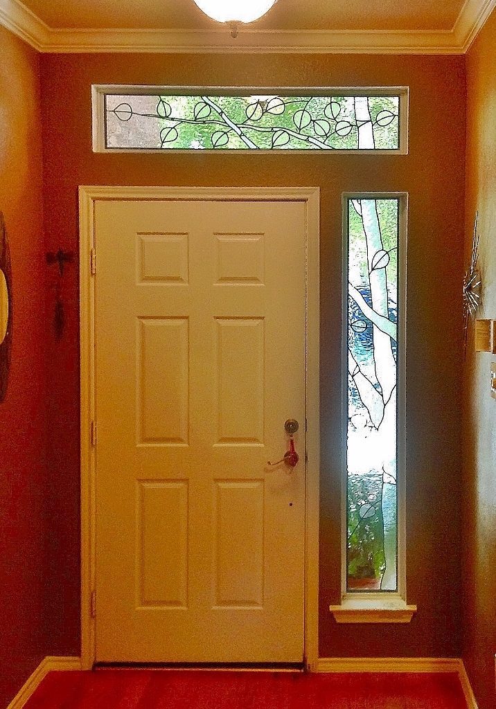 Entryway Stained Glass Door