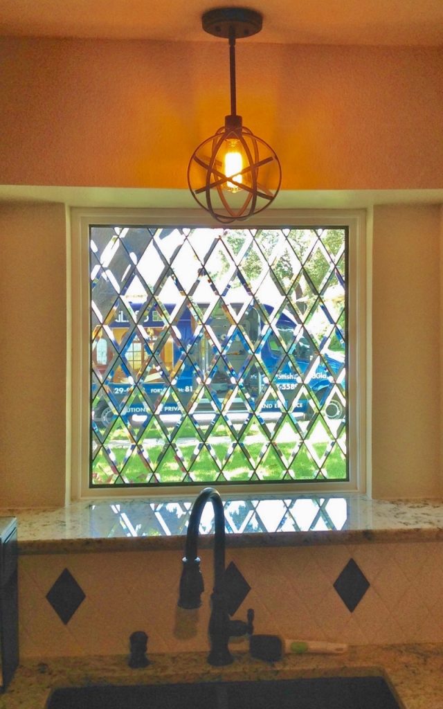 Kitchen Stained Glass pattern view
