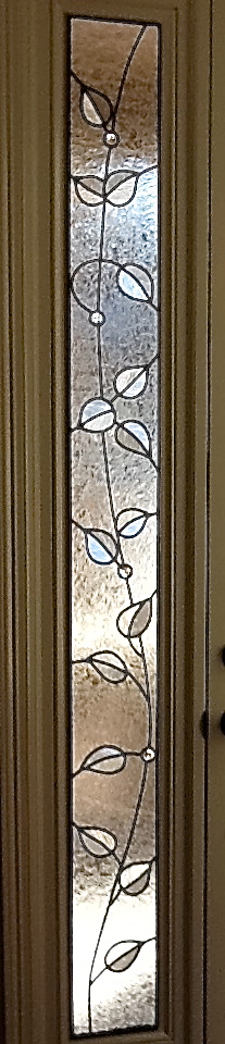 Sidelight Stained Glass very skinny