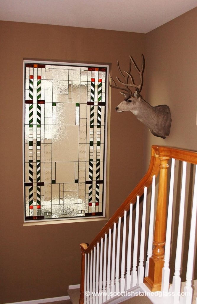 Custom Stained Glass Cabinet