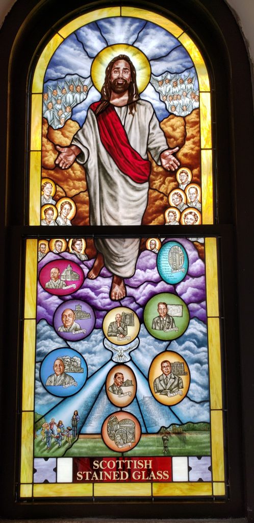 tulsa ame church memorial stained glass